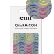 Charmicon 3D Silicone Stickers #205 Bright Lunula